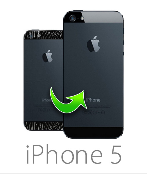 iPhone 5 back glass repair image