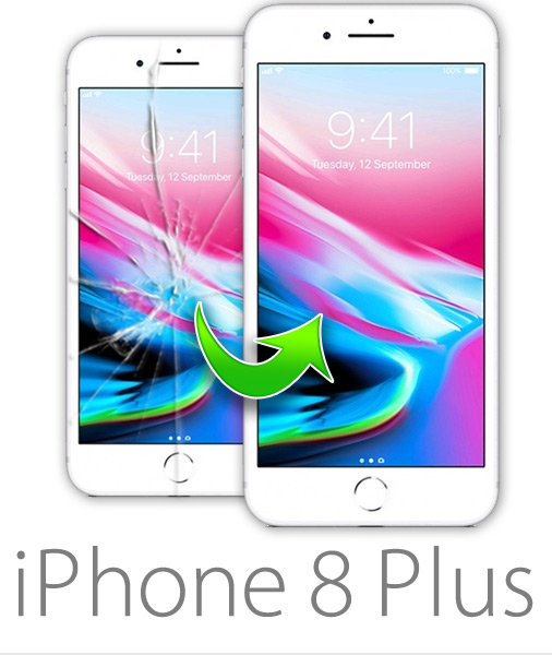 iPhone 8Plus screen repair image